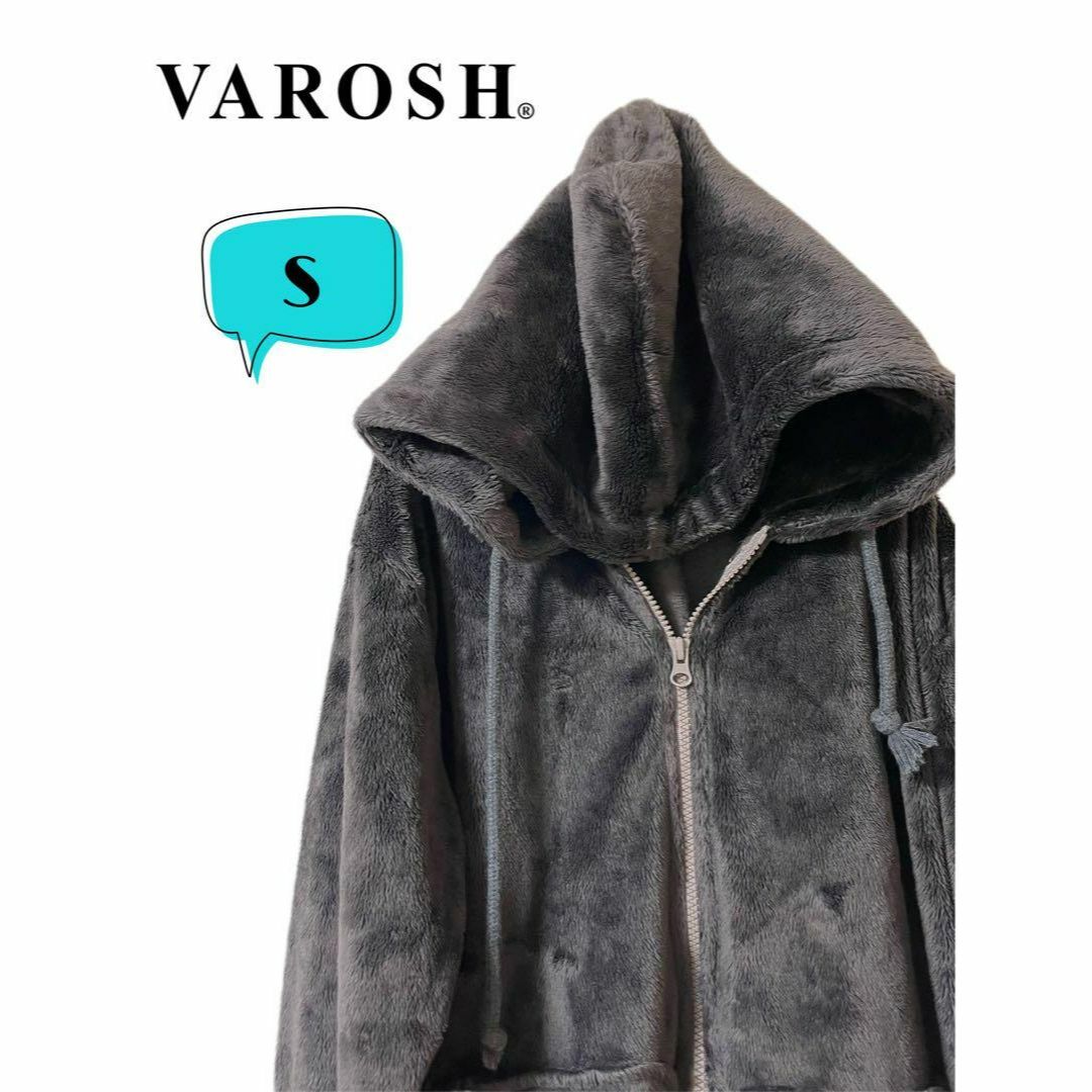VAROSH ヴァロッシュ スウェットボアパーカー S | www.mairie-bilieu.fr