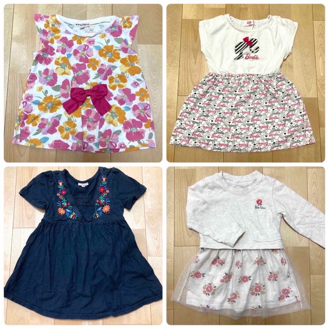 anyFAM(エニィファム)の【あんまま様専用】6点セット キッズ/ベビー/マタニティのキッズ服女の子用(90cm~)(Tシャツ/カットソー)の商品写真