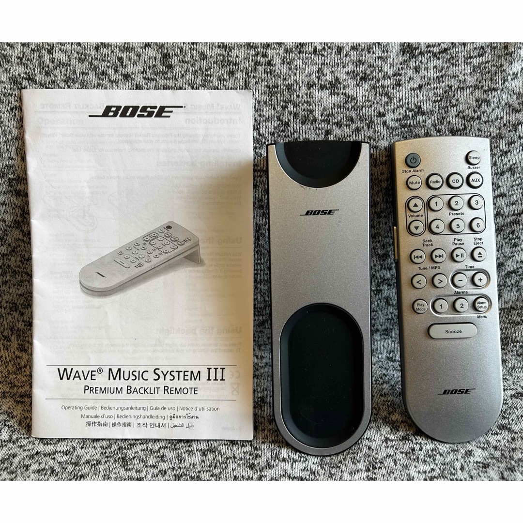 Bose Wave わたり Music System III 本体とリモコン付き Bose Wave わたり Music System III 本体とリモコン付き
