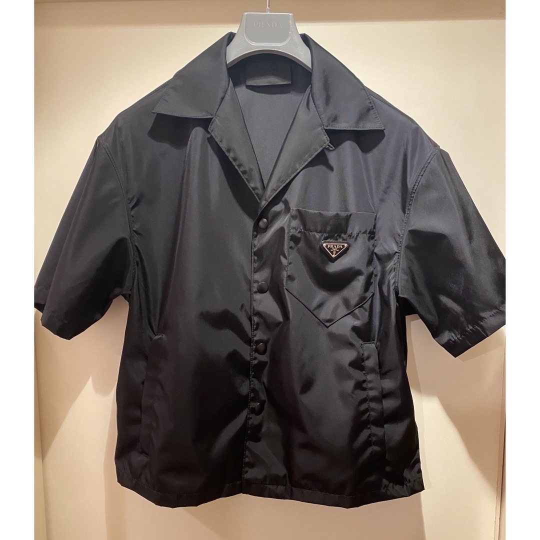 【超美品】100%正規品 プラダ Re-Nylon 半袖シャツ XSサイズ