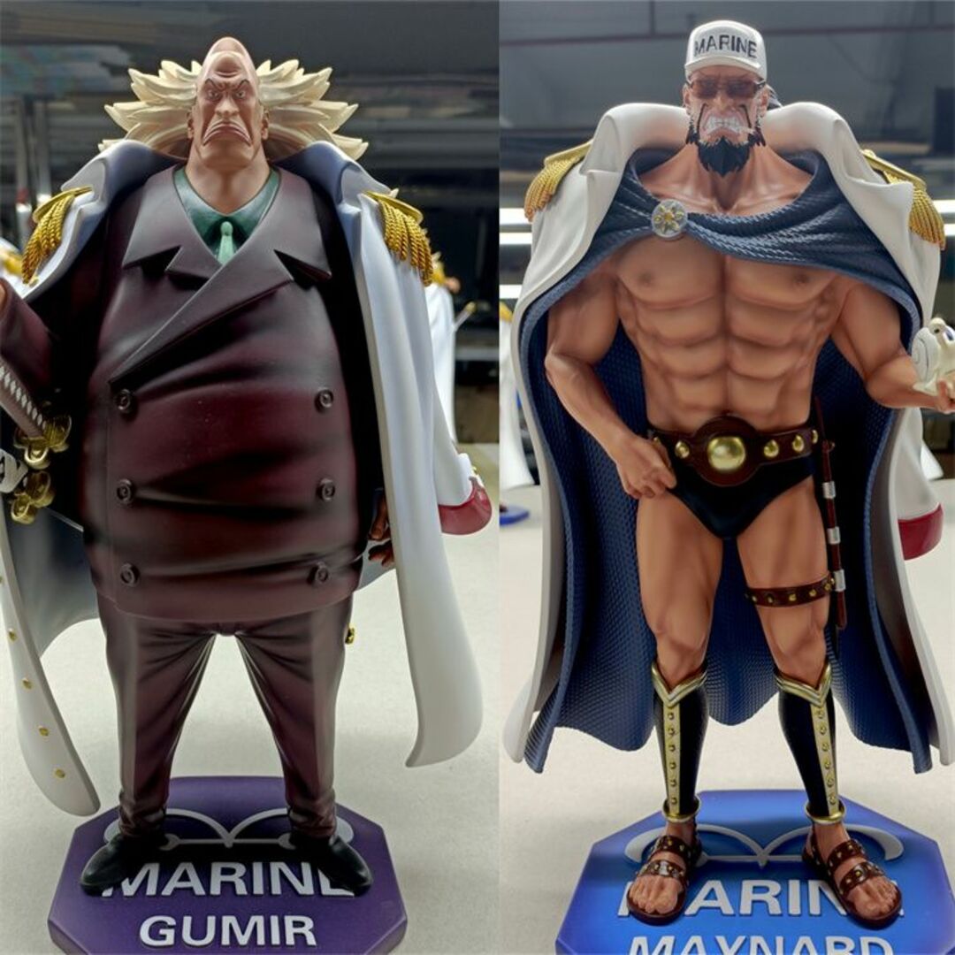 ワンピース 海軍本部 中将 メイナード コーミル フィギュア ワンピース 海軍本部 中将 メイナード コーミル フィギュア