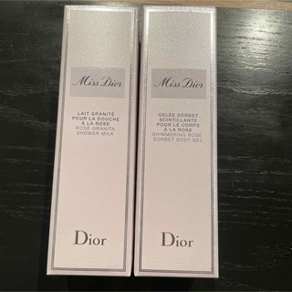 クリスチャンディオール(Christian Dior)の新品未使用品 DIOR ミスディオール ボディローション&シャワーミルクスクラブ(ボディローション/ミルク)