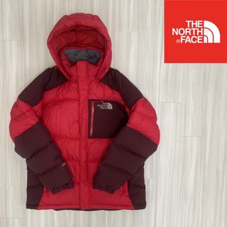 ノースフェイス(THE NORTH FACE) ダウンジャケット(メンズ)(レッド