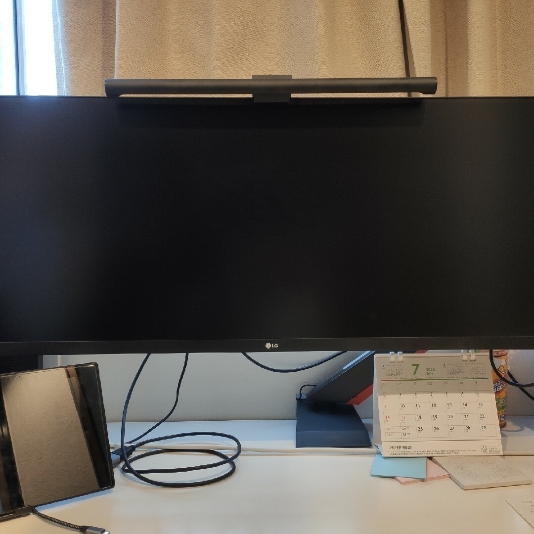 LG 34WP500-B 34インチモニター美品