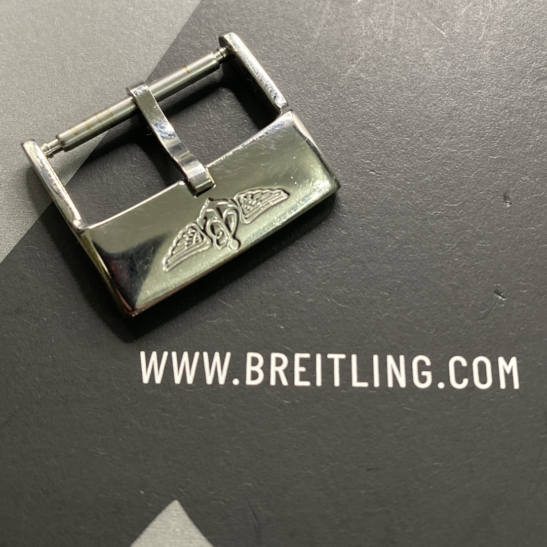 美品 20mm 希少 ウイング尾錠バックル BREITLING ブライトリング4