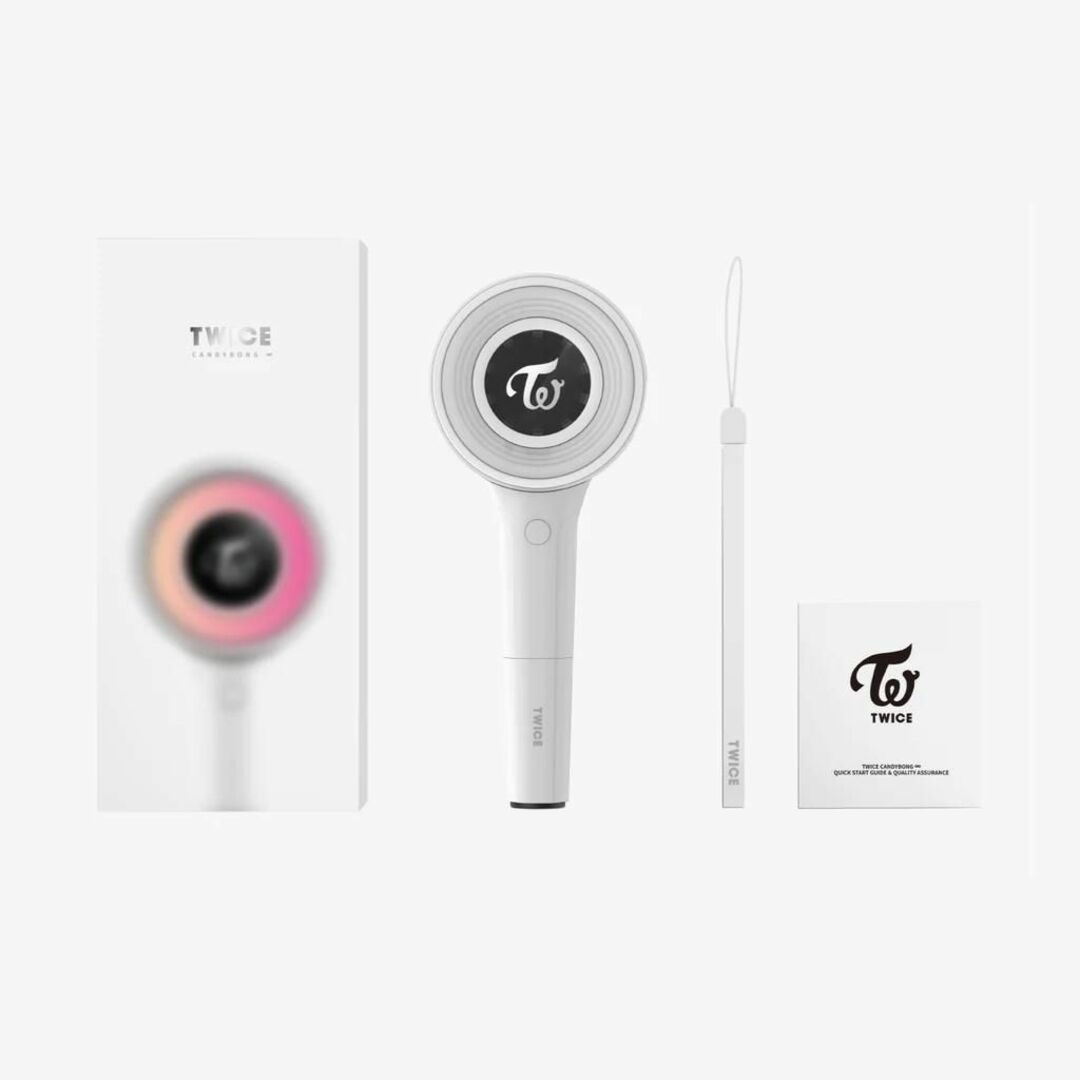即日発送 公式 TWICE ペンライト CANDYBONG ∞ 新品 トレカ付きの通販