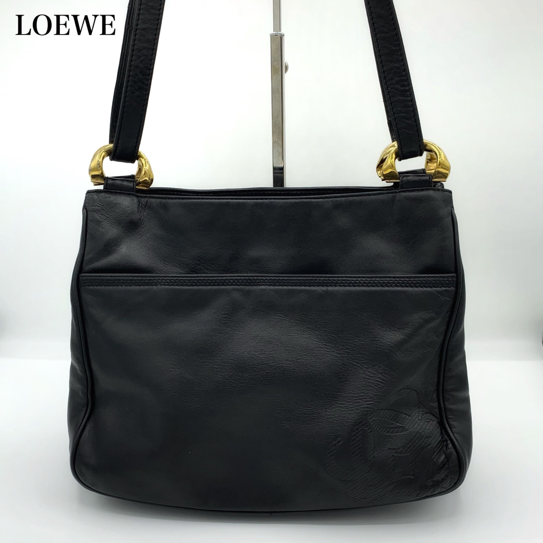 それ以上は難しいでしょうか専用　ロエベ　バウンスバック　2way バイカラー　ベージュ　グレー　LOEWE