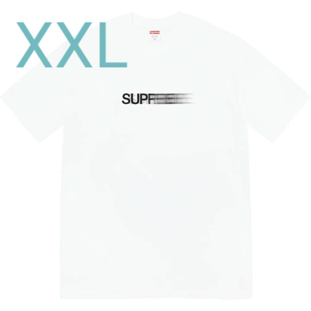 Supreme Motion Logo Tee モーション white-