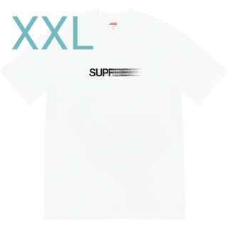 シュプリーム(Supreme)のSupreme Motion Logo Tee モーション white(Tシャツ/カットソー(半袖/袖なし))