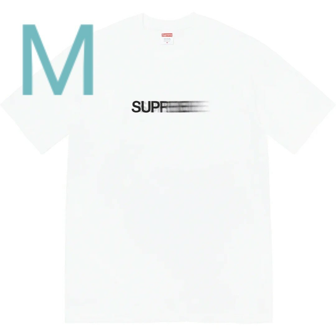 Supreme Motion Logo Tee モーション whiteメンズ