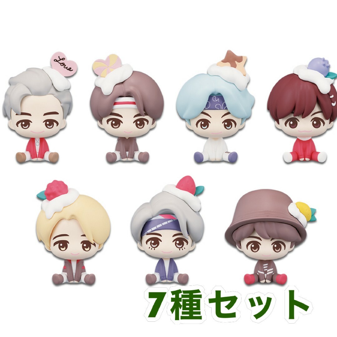 BTS tinytan一番くじ　ミニフィギュア賞コンプリート7種セット