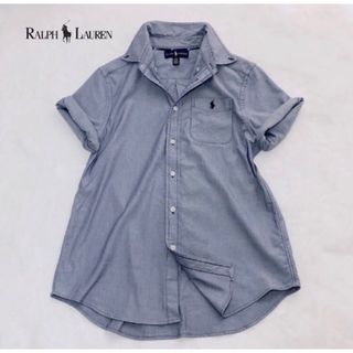 ポロラルフローレン(POLO RALPH LAUREN)のレア　RALPH LAUREN ラルフローレン　ポケット　ロゴ　半袖　シャツ(シャツ/ブラウス(半袖/袖なし))