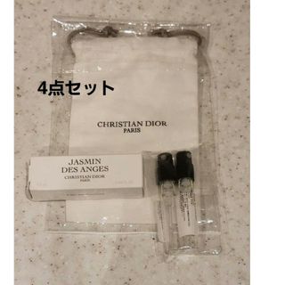 クリスチャンディオール(Christian Dior)のdior ディオール　ジャスミンデザンジュ　巾着　香水　3本(香水(女性用))