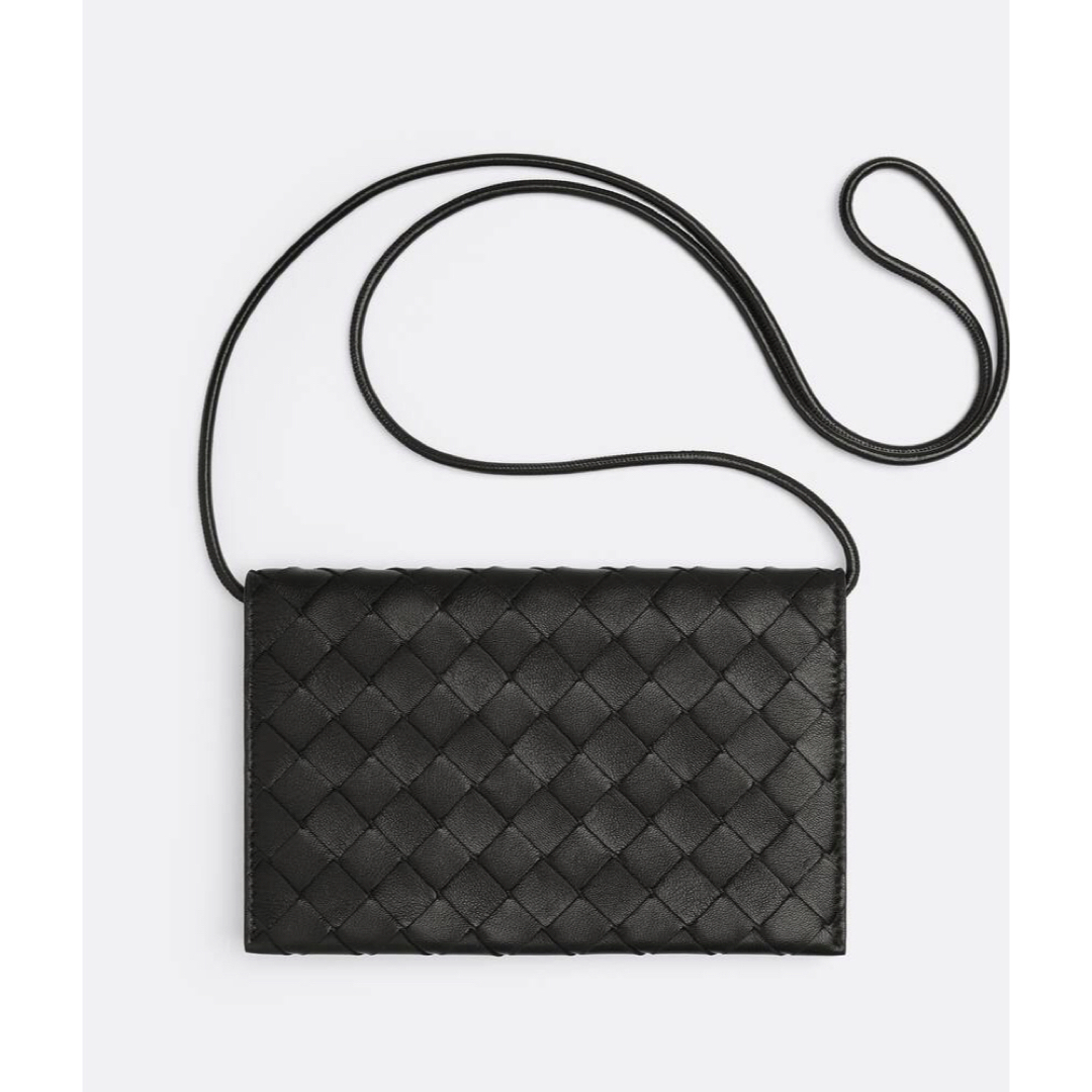 新品正規品 BOTTEGA VENETA イントレチャート ストラップウォレット