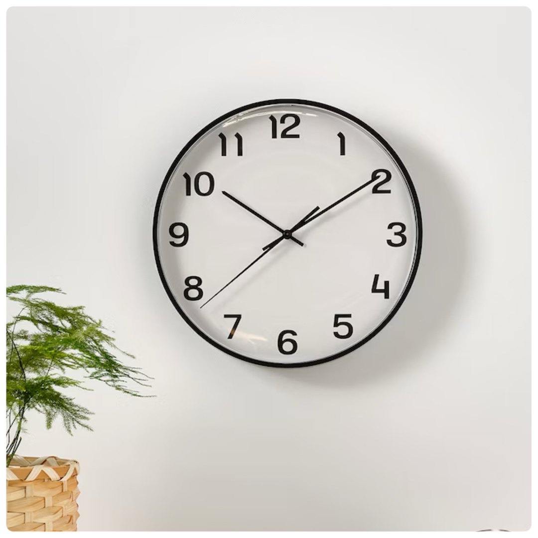 IKEA - 【新品】イケア プルッティス ウォールクロック 掛け時計