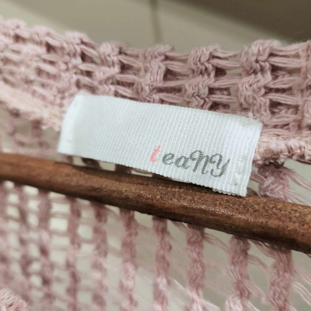 teany 編み編みセーター レディースのトップス(ニット/セーター)の商品写真