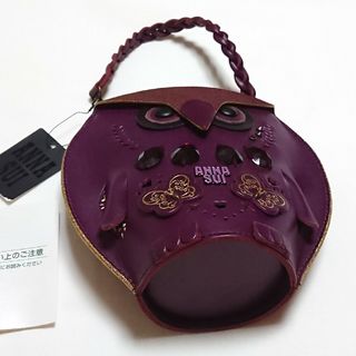 ANNA SUI アナスイ フクロウ ミニバッグ アナオウル パープル 新品