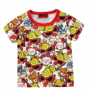 ミニちゃん総柄　半袖　子供服　Tシャツ　女の子　発色が綺麗　男女兼用　140cm(Tシャツ/カットソー)