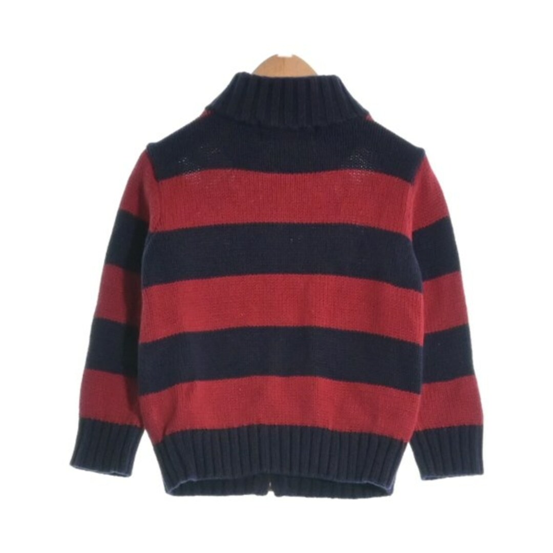 POLO RALPH LAUREN - Polo Ralph Lauren ニット 90 赤x紺(ボーダー