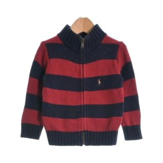 ポロラルフローレン(POLO RALPH LAUREN)のPolo Ralph Lauren ニット 90 赤x紺(ボーダー) 【古着】【中古】(ニット)