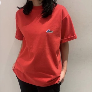 WE11DONE ビッグTシャツ　赤(Tシャツ/カットソー(半袖/袖なし))