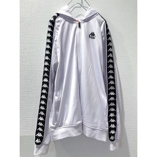 90s kappa クレイジーパターン ジャージ サイドライン ホワイト切り替え