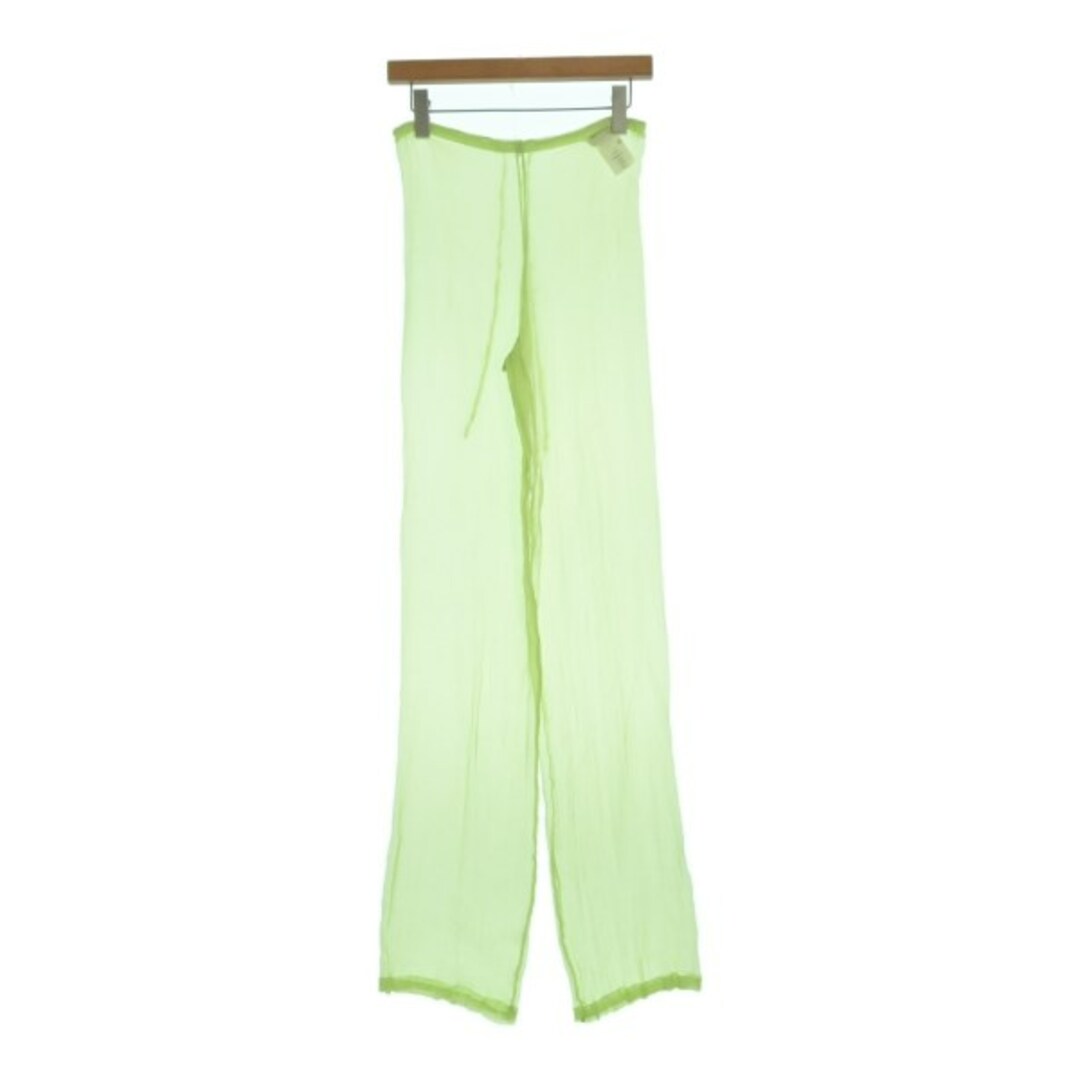 DRIES VAN NOTEN パンツ(その他) 34(XXS位) 黄緑 - その他