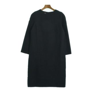 ドリスヴァンノッテン(DRIES VAN NOTEN)のDRIES VAN NOTEN ワンピース 36(XS位) 黒系(総柄) 【古着】【中古】(ひざ丈ワンピース)