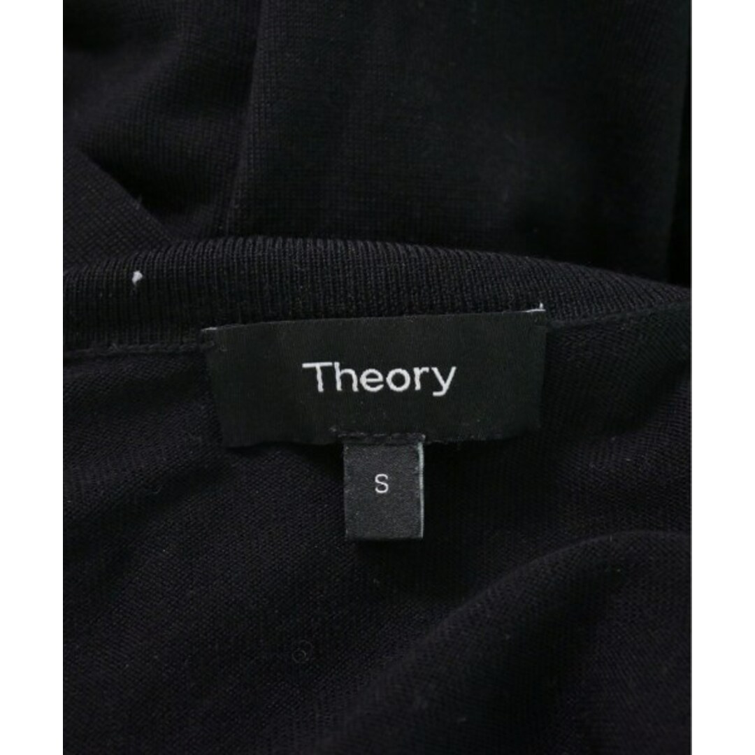 theory(セオリー)のTheory セオリー ニット・セーター S 黒 【古着】【中古】 メンズのトップス(ニット/セーター)の商品写真