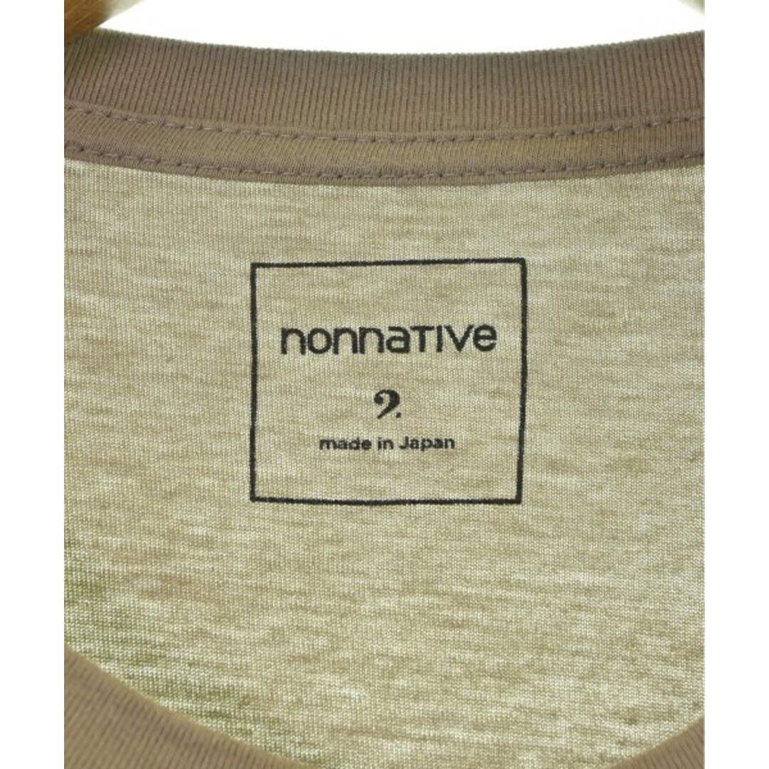 nonnative(ノンネイティブ)のnonnative ノンネイティヴ Tシャツ・カットソー 2(M位) カーキ 【古着】【中古】 メンズのトップス(Tシャツ/カットソー(半袖/袖なし))の商品写真