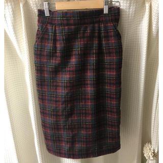 ダブルクローゼット(w closet)のダブルクローゼット♡チェックスカート(ひざ丈スカート)