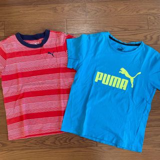 プーマ(PUMA)のPUMA 半袖Tシャツ 130  2枚セット(Tシャツ/カットソー)