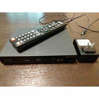 バッファロー(Buffalo)のジャンク　バッファロー　DTV-H500R　本体　リモコン　電源(DVDレコーダー)