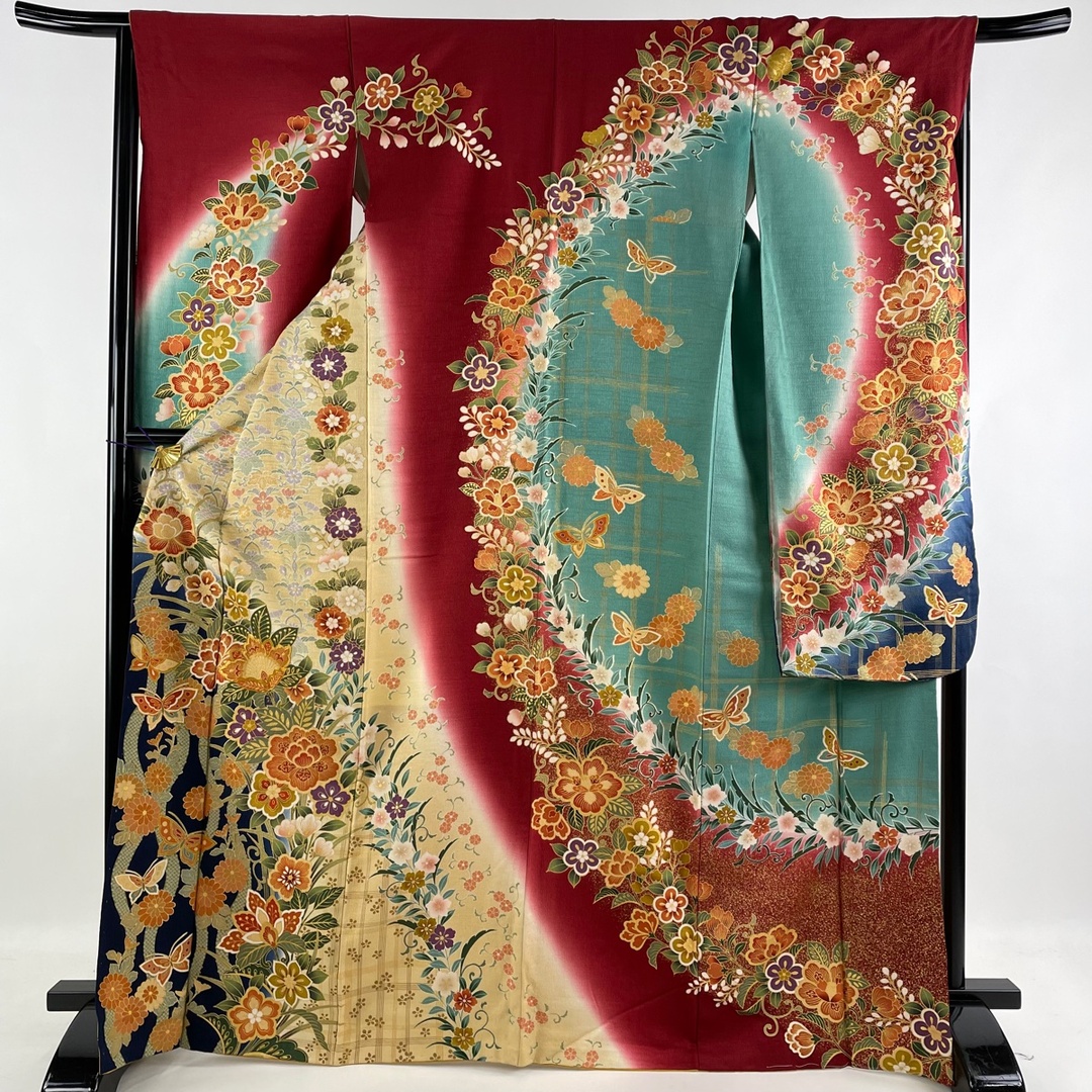 振袖 身丈166cm 裄丈66cm 正絹 逸品