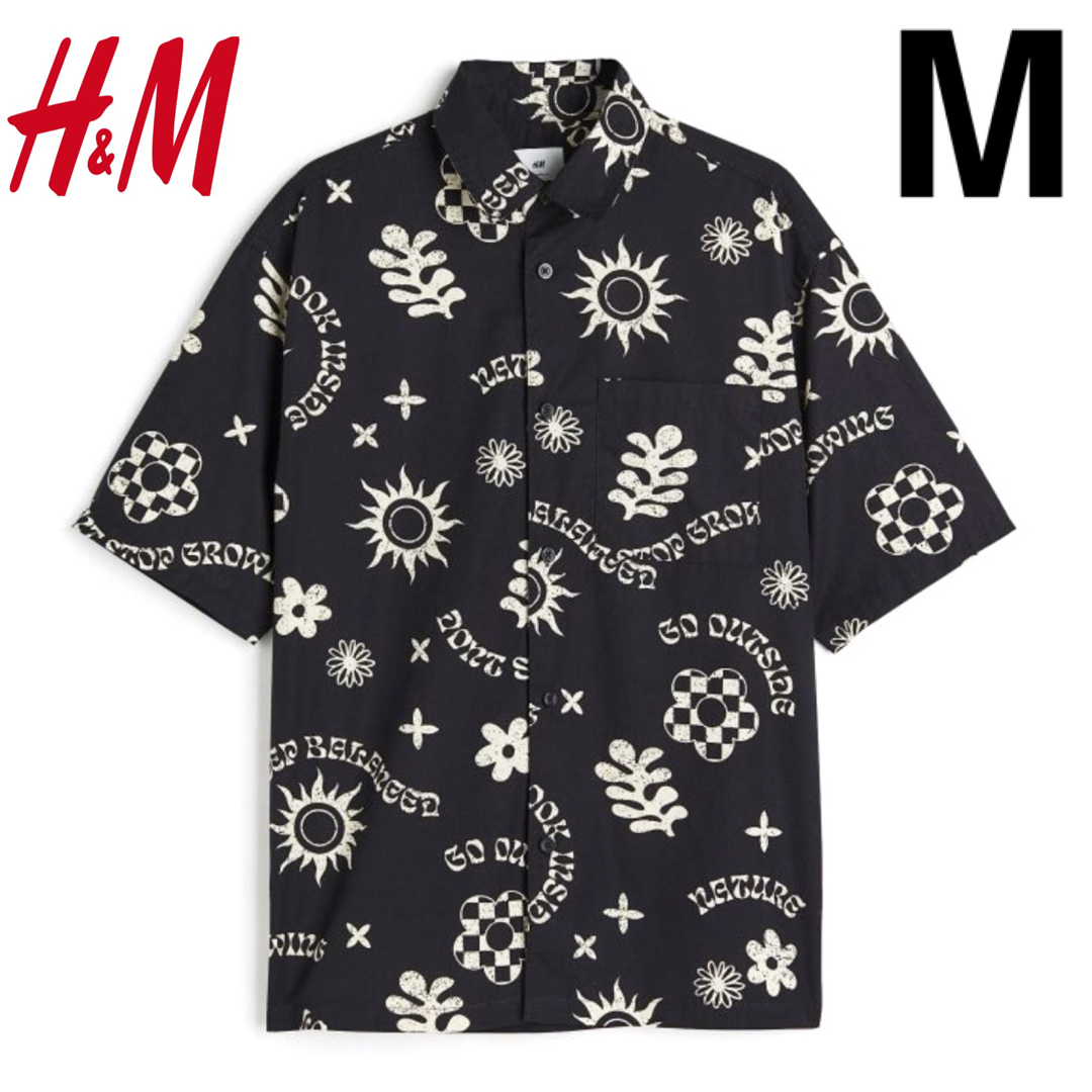 H&M(エイチアンドエム)の新品 H&M リゾート アロハシャツ ハワイアン M メンズのトップス(シャツ)の商品写真