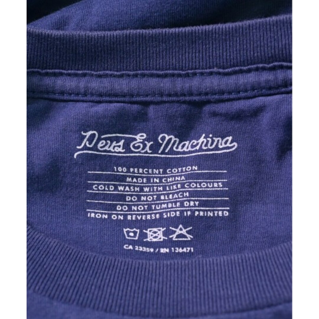 Deus ex Machina(デウスエクスマキナ)のDeus ex Machina Tシャツ・カットソー XS 紺 【古着】【中古】 メンズのトップス(Tシャツ/カットソー(半袖/袖なし))の商品写真