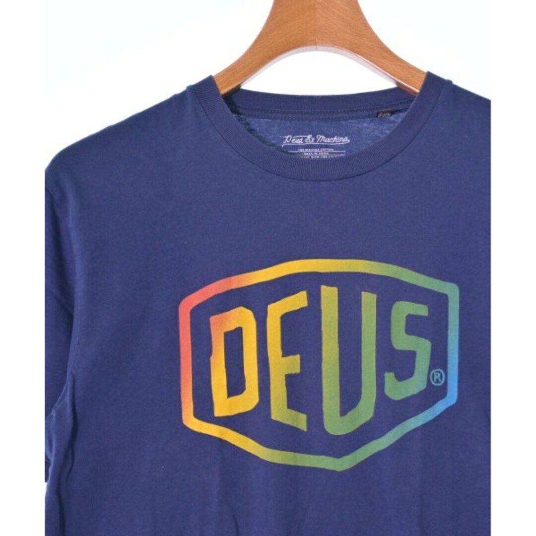 Deus ex Machina(デウスエクスマキナ)のDeus ex Machina Tシャツ・カットソー XS 紺 【古着】【中古】 メンズのトップス(Tシャツ/カットソー(半袖/袖なし))の商品写真