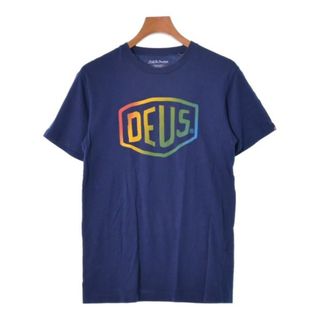 デウスエクスマキナ(Deus ex Machina)のDeus ex Machina Tシャツ・カットソー XS 紺 【古着】【中古】(Tシャツ/カットソー(半袖/袖なし))