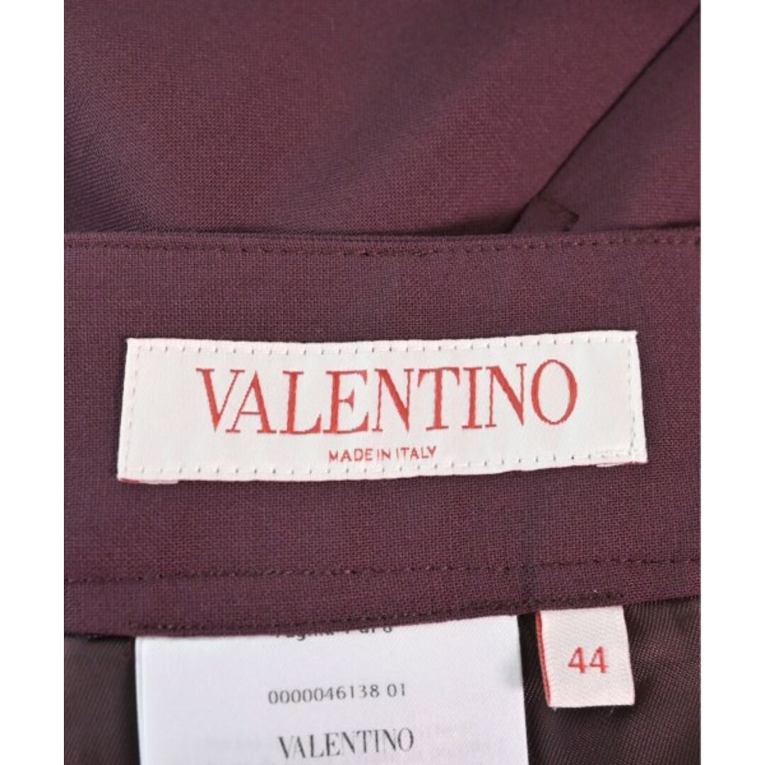 VALENTINO ヴァレンティノ スラックス 46(M位) エンジ