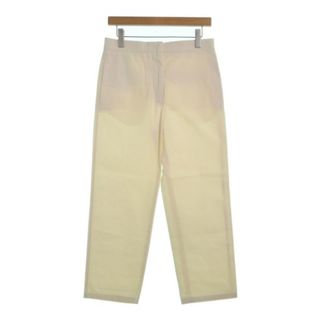 JIL SANDER ジルサンダー チノパン 34(XXS位) アイボリー 【古着】【中古】