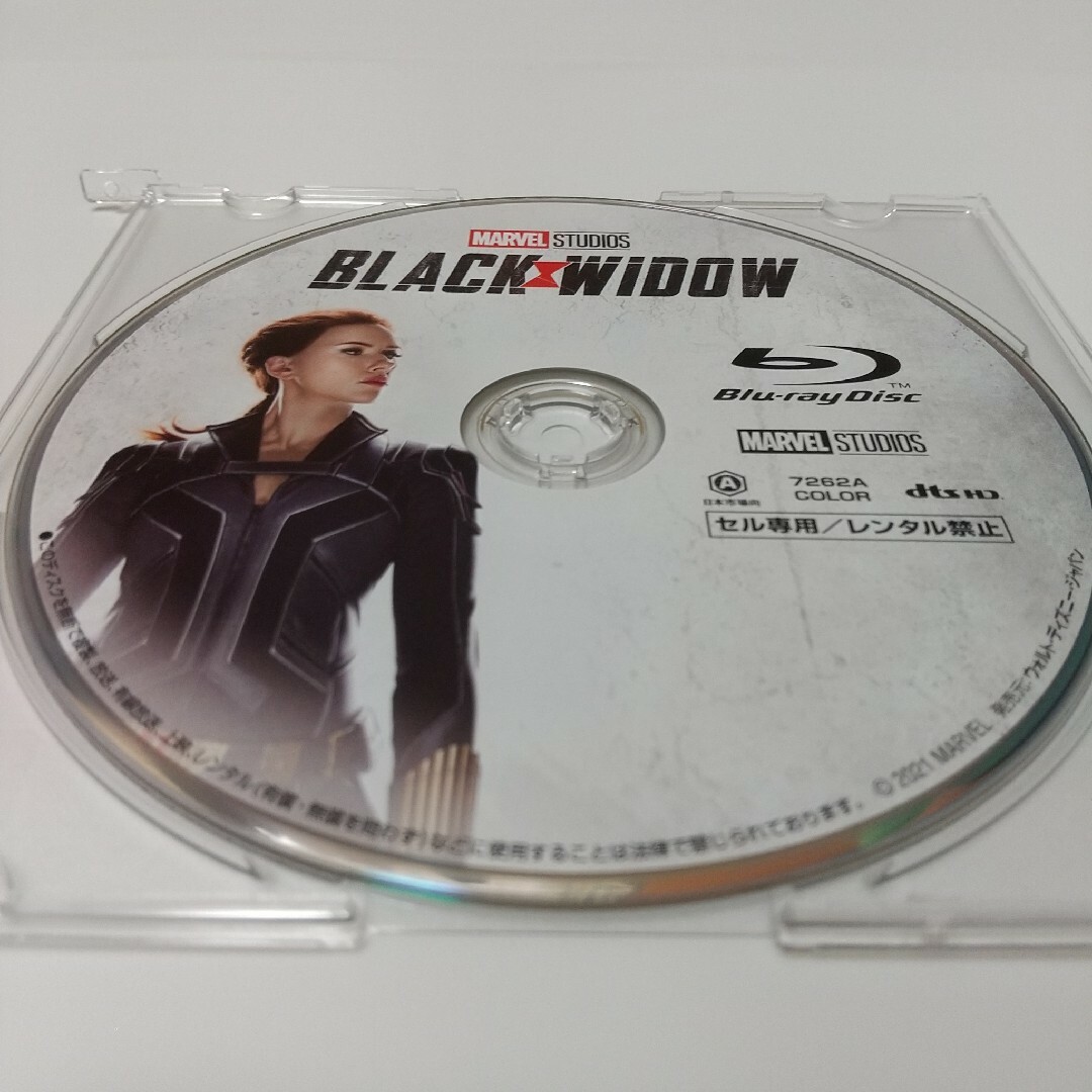 MARVEL(マーベル)の「ブラック・ウィドウ」ブルーレイディスク エンタメ/ホビーのDVD/ブルーレイ(外国映画)の商品写真