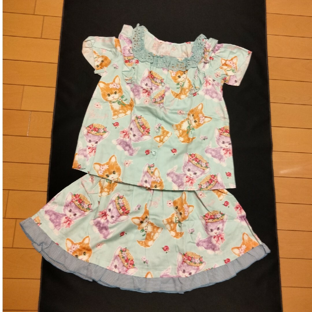 キッズ服(女の子用) 100cm~シャーリーテンプル　キッズ服上下セット　１３０cm　５着セット