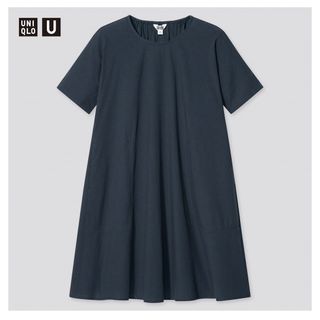 ユニクロ(UNIQLO)のUNIQLO シアサッカーワンピース(ワンピース)