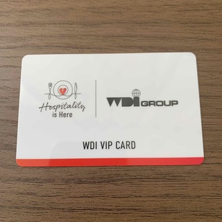 WDI VIP CARD 株主優待20%割り引き(レストラン/食事券)
