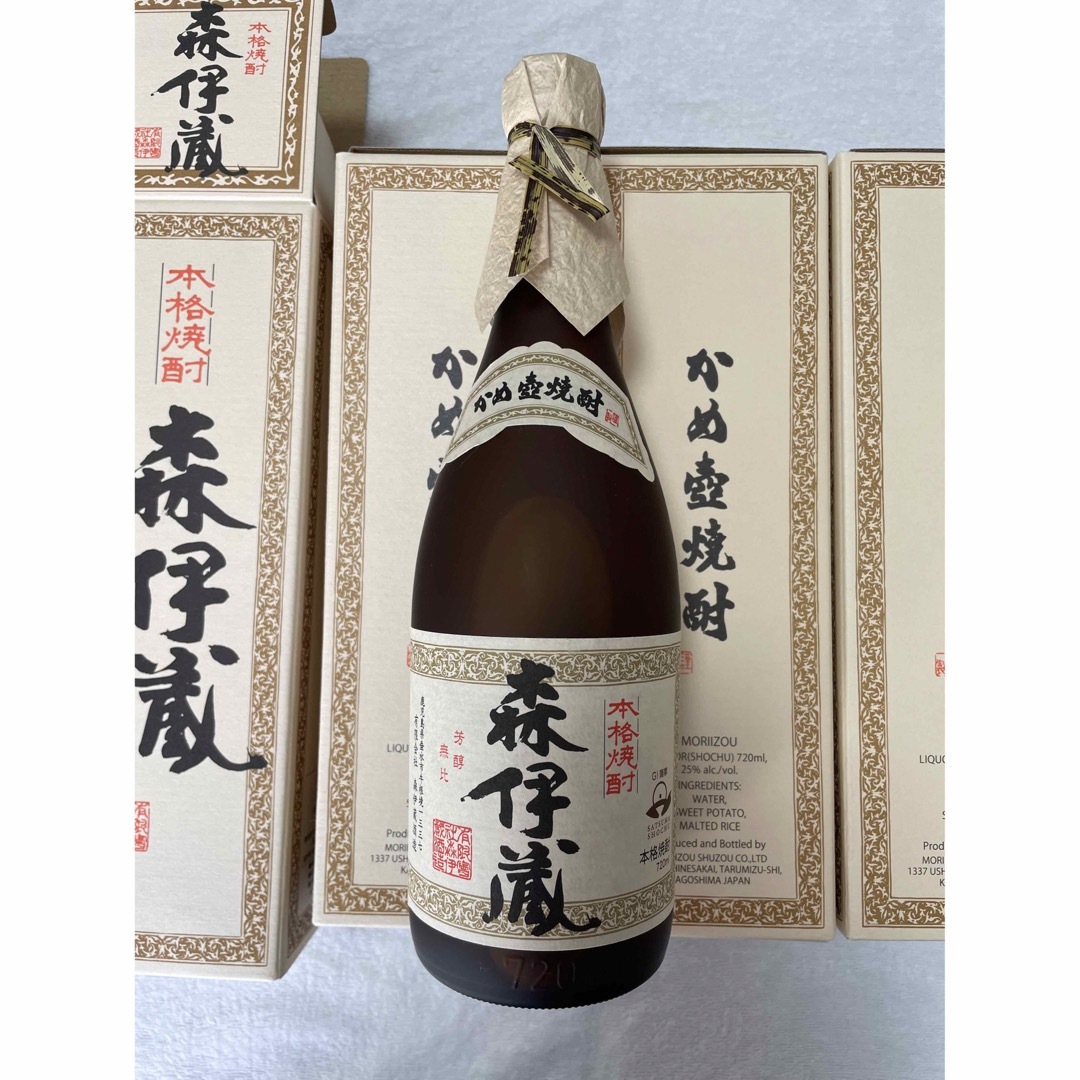 森伊蔵 4本セット 720ml 新品 2023年7月購入 JALビジネスクラス