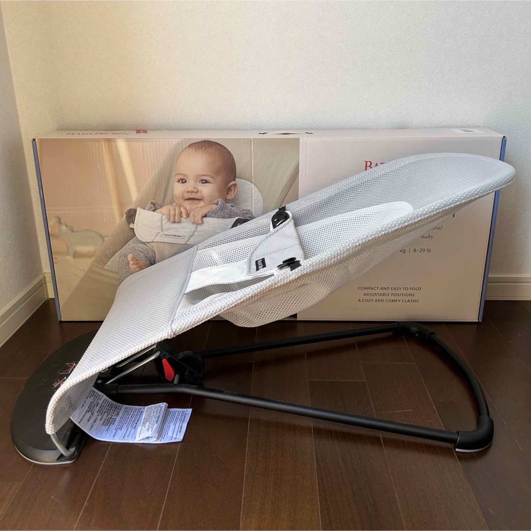BABYBJORN バウンサー バランスソフト Air メッシュ グレー | www