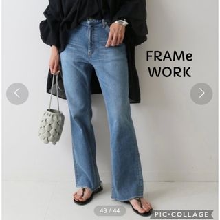 フレームワーク(FRAMeWORK)の☆専用☆     FRAMeWORK 　DENIM ストレートフレアパンツ(デニム/ジーンズ)