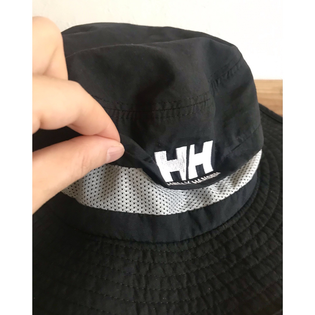 HELLY HANSEN(ヘリーハンセン)のHH ヘリーハンセン  ハット 黒 レディースの帽子(ハット)の商品写真