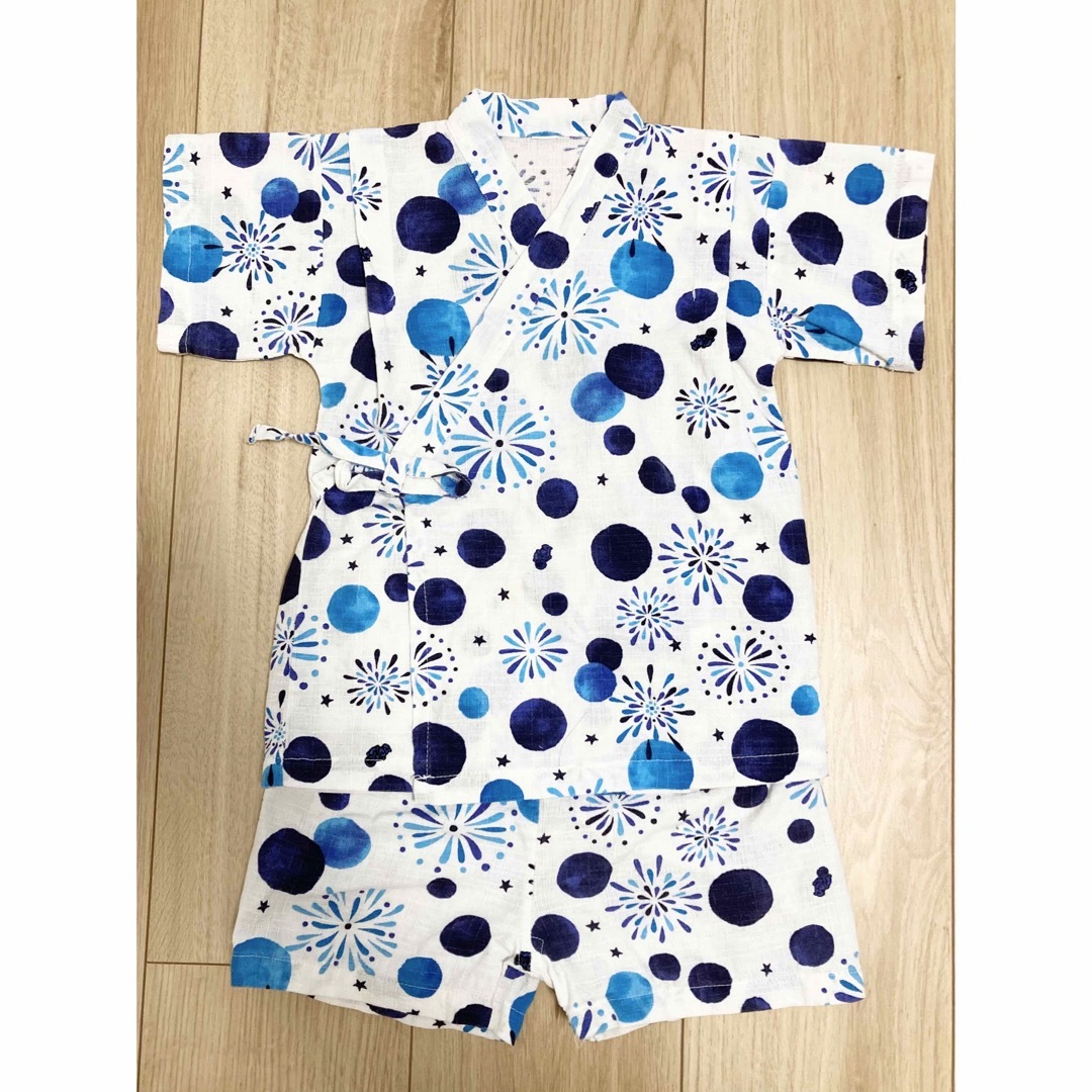 西松屋(ニシマツヤ)の甚平　90 キッズ/ベビー/マタニティのキッズ服男の子用(90cm~)(甚平/浴衣)の商品写真