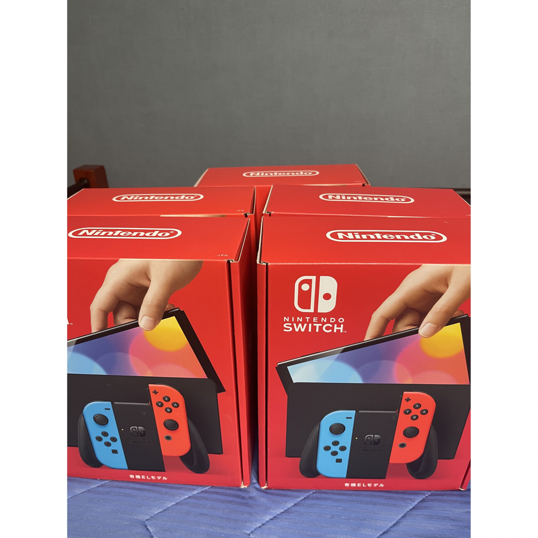 新品 NINTENDO switch 有機EL ネオンカラー